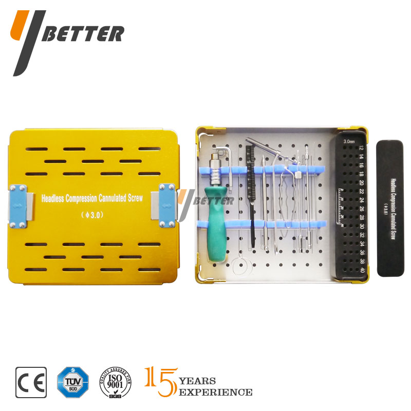 019 3.0mm無頭加壓空心釘器械包