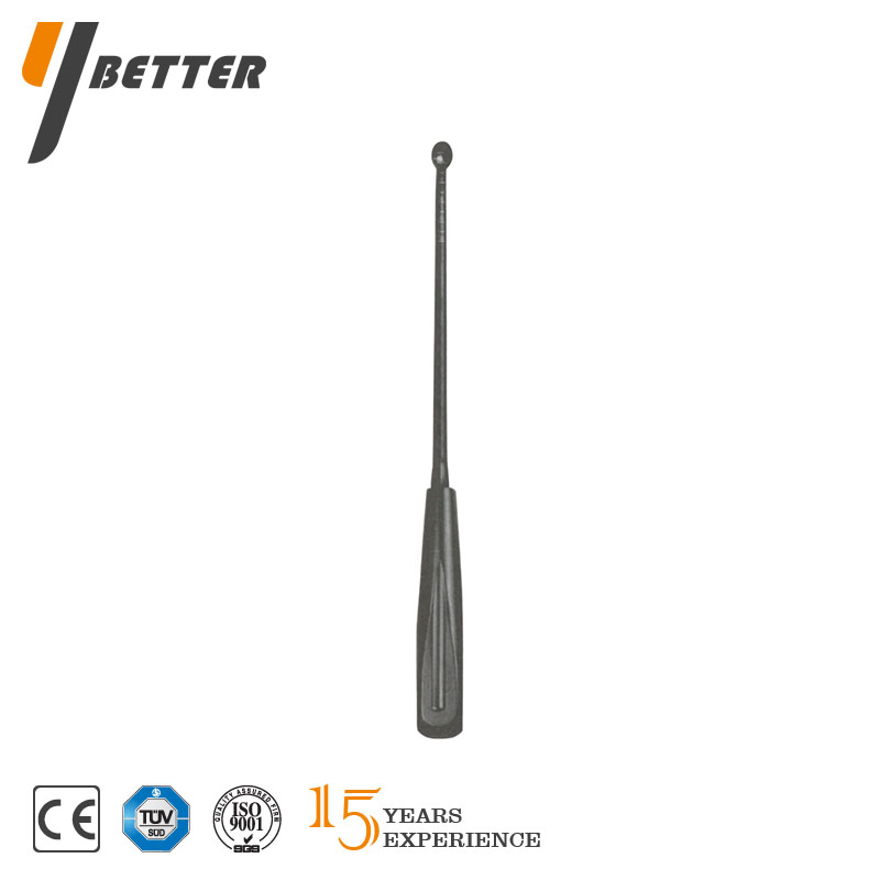 DLC 加長前彎骨刮匙