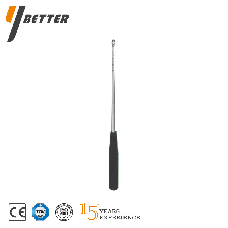 帶齒骨刮匙前彎