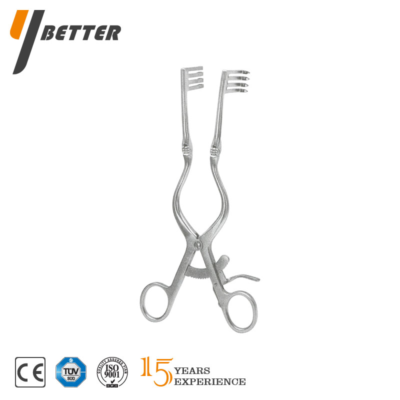 雙關節多鉤后顱牽開器