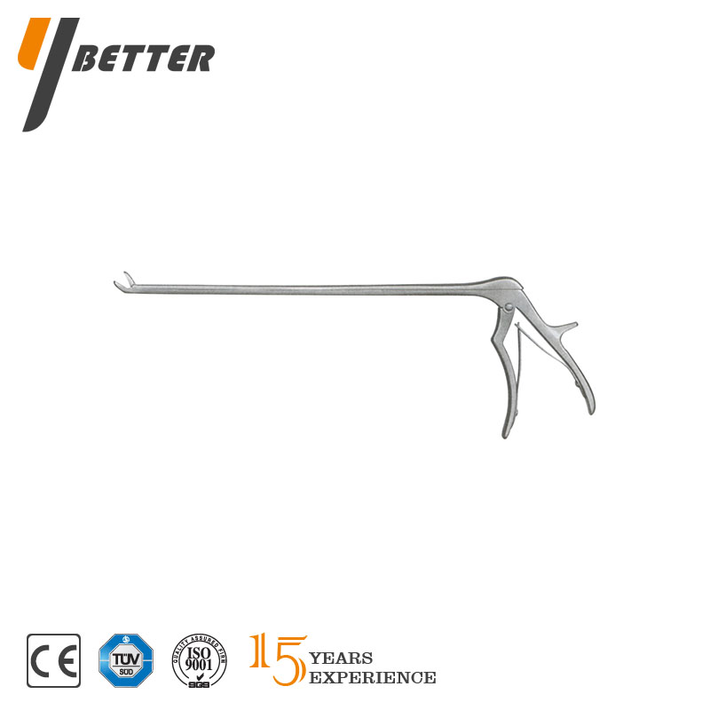 髓核鉗（加長彎頭）